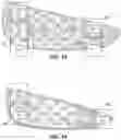 Fig. 12 - Golf club head with lattices