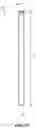 Fig. 07 - Bat having at least one disc along the length of the bat barrel