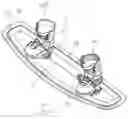 Fig. 02 - SET OF COUPLING ASSEMBLIES FOR A BOARD FOR BOARD SPORTS