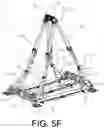Fig. 11 - Support construction for a transportable attraction for amusement rides and method for raising the support construction