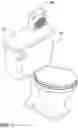 Fig. 02 - Toilet dehumidifier assembly