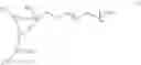 Fig. 10 - Silica-based particle with hydroxy-terminated peg bonding and methoxy-terminated PEG surface modification