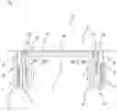 Fig. 02 - Supporting device for a height adjustable table frame