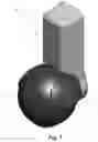 Fig. 06 - Position adjustable mount for directional speaker