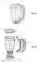 Fig. 02 - Container having universally usable, hidden handle fastening for use with domestic appliances