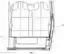 Fig. 02 - Seat mounting structure and train having same