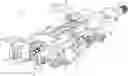 Fig. 01 - Steering column rake pivot assembly