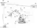 Fig. 01 - Unmanned aerial vehicle with work implement view and overview mode for industrial vehicles