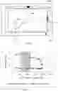 Fig. 16 - Sub-threshold addressing and erasing in a magneto-electrophoretic writing medium