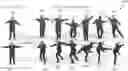 Fig. 01 - Body shape and pose estimation via volumetric regressor for raw three dimensional scan models