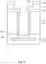Fig. 10 - Forming a self-aligned TSV with narrow opening in horizontal isolation layer interfacing substrate