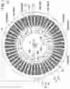 Fig. 02 - Rotary electric machine with rotor having permanent magnets with ratios of total surface area and a stator with tooth having wide ends