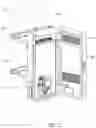 Fig. 03 - Pole mount system for facilitating installation of heavy telecommunications equipment