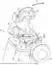Fig. 02 - Stump grinder with helical rotary actuator