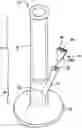 Fig. 01 - Adapter device for supporting a screen member relative to the smoke inlet tube of a water pipe