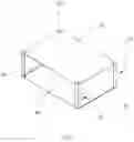 Fig. 02 - CABINET WITH HOOK AND BOLT BASED FASTENING DEVICE