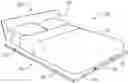 Fig. 01 - Headboard assembly for modular bed frame