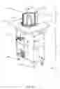 Fig. 04 - Dishwasher for cleaning items in the shape of drinking vessels and counter module with such a dishwasher
