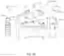 Fig. 63 - CONTROL OF A DISPLAY OUTSIDE THE STERILE FIELD FROM A DEVICE WITHIN THE STERILE FIELD