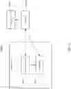 Fig. 22 - Communication control for a surgeon controlled secondary display and primary display