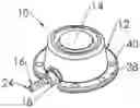 Fig. 01 - Low Profile Venous Access Port Assembly