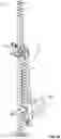 Fig. 45 - Adjustable carriage assembly for weight rack
