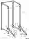 Fig. 58 - Adjustable carriage assembly for weight rack