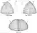 Fig. 29 - Dimple patterns for golf balls
