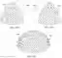 Fig. 16 - Dimple patterns for golf balls