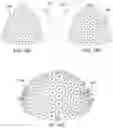 Fig. 20 - Dimple patterns for golf balls