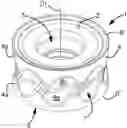 Fig. 01 - Round cutting insert for a milling tool