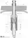 Fig. 12 - Brake bleeding screw and tool with quick-connect fittings