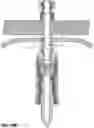 Fig. 17 - Brake bleeding screw and tool with quick-connect fittings