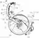 Fig. 01 - Compactable bicycle