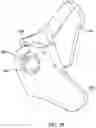 Fig. 11 - Rotationally-engaging two-piece upper chain guide