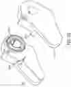 Fig. 14 - Rotationally-engaging two-piece upper chain guide