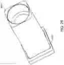 Fig. 21 - Rotationally-engaging two-piece upper chain guide