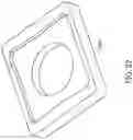 Fig. 24 - Rotationally-engaging two-piece upper chain guide