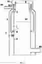 Fig. 02 - Device for diverting and defoaming with bent pipe applied to high head water supply structure