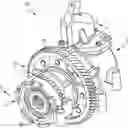 Fig. 01 - Cranktrain phase adjuster for variable compression ratio