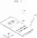 Fig. 02 - Electronic device comprising a display panel and an input sensor on the display panel