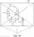 Fig. 18 - Displaying a virtual image of a building information model
