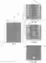 Fig. 15 - Microelectronic devices with support pillars spaced along a slit region between pillar array blocks, and related systems