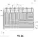 Fig. 23 - Microelectronic devices with slit structures including metal plugs and related systems