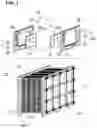 Fig. 04 - Bipolar plate, cell frame, cell stack, and redox flow battery