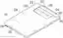 Fig. 01 - Computer case with inductive wireless charging pad