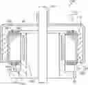Fig. 01 - Armature with winding segments having conductors engaged with end plates secured to an armature core