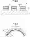 Fig. 20 - Armature with winding segments having conductors engaged with end plates secured to an armature core