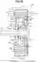 Fig. 34 - Armature with winding segments having conductors engaged with end plates secured to an armature core