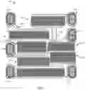 Fig. 09 - Cascaded surface acoustic wave devices with apodized interdigital transducers